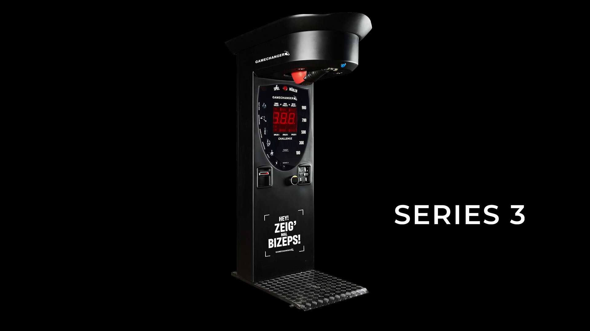 Gamechanger Series 3 Boxautomat der neuen Generation – entwickelt von Nick van der Falk für Autohöfe, Raststätten, Flughäfen und Bahnhöfe sowie hochfrequentierte Standorte