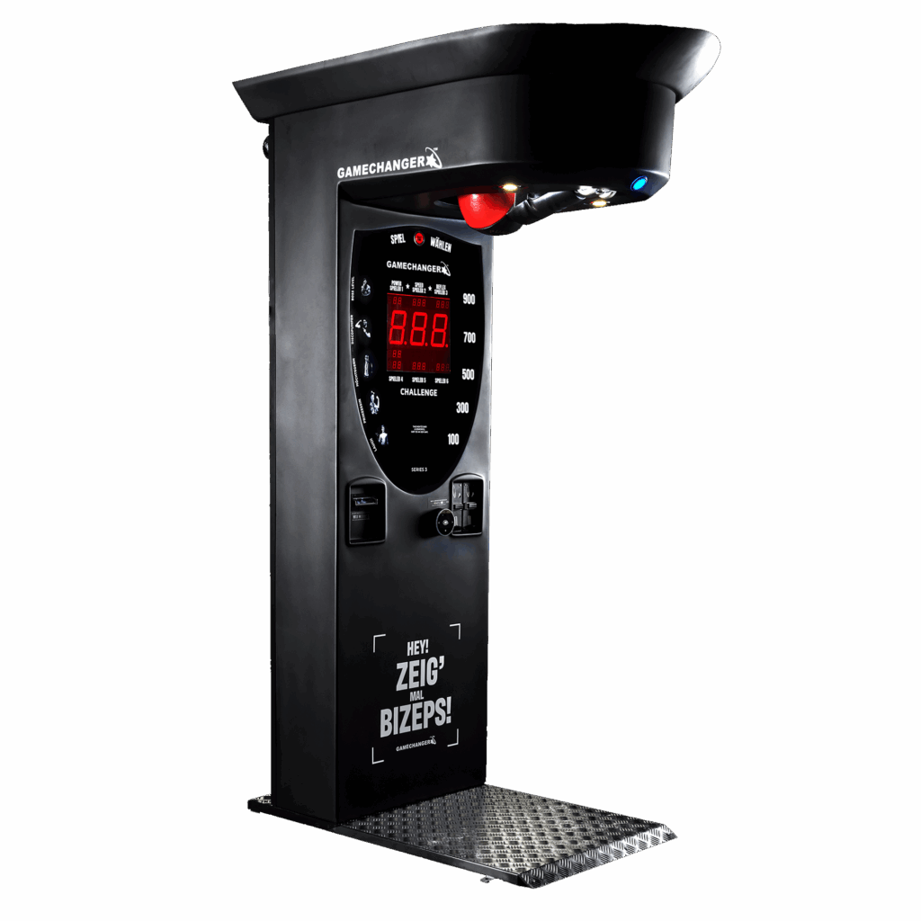 Gamechanger Series 3 Boxautomat – entwickelt von Nick van der Falk für Autohöfe, Raststätten, Flughäfen und Bahnhöfe sowie hochfrequentierte Standorte